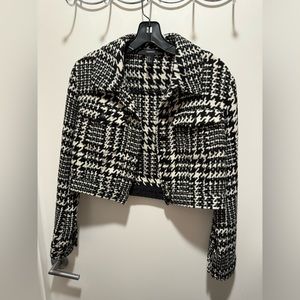 Forever 21 Jacket Houndstooth